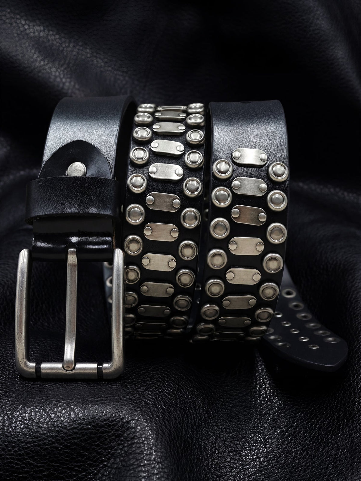 Titan Plate Industrial Studded Belt