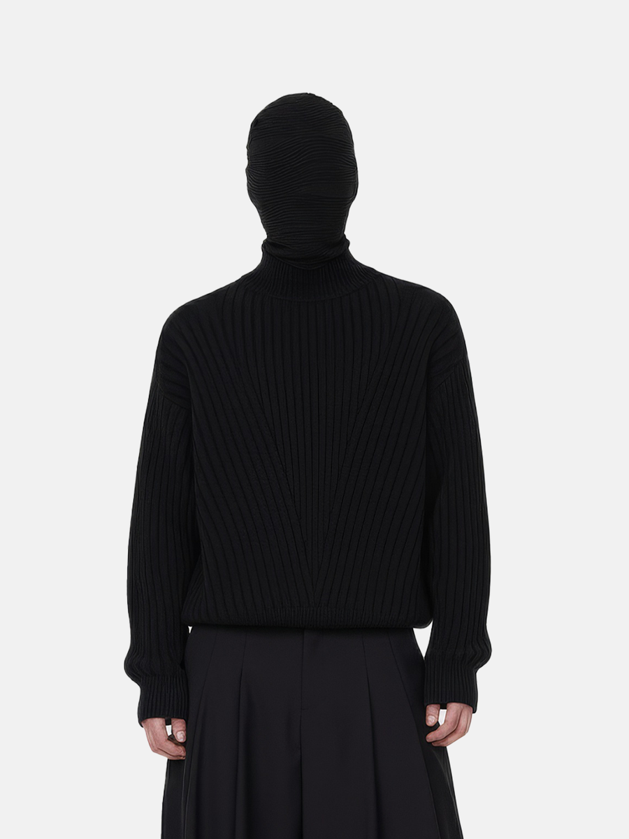 Black Knit Sweater