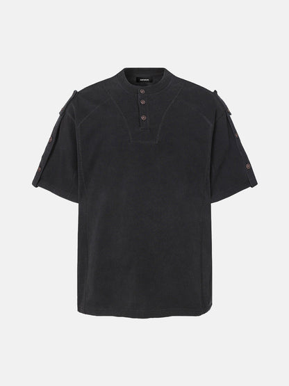 Cipher Gradient Henley Tee
