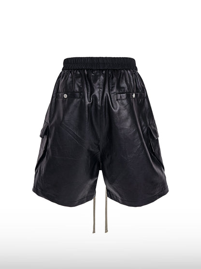 Coated Zip Shorts