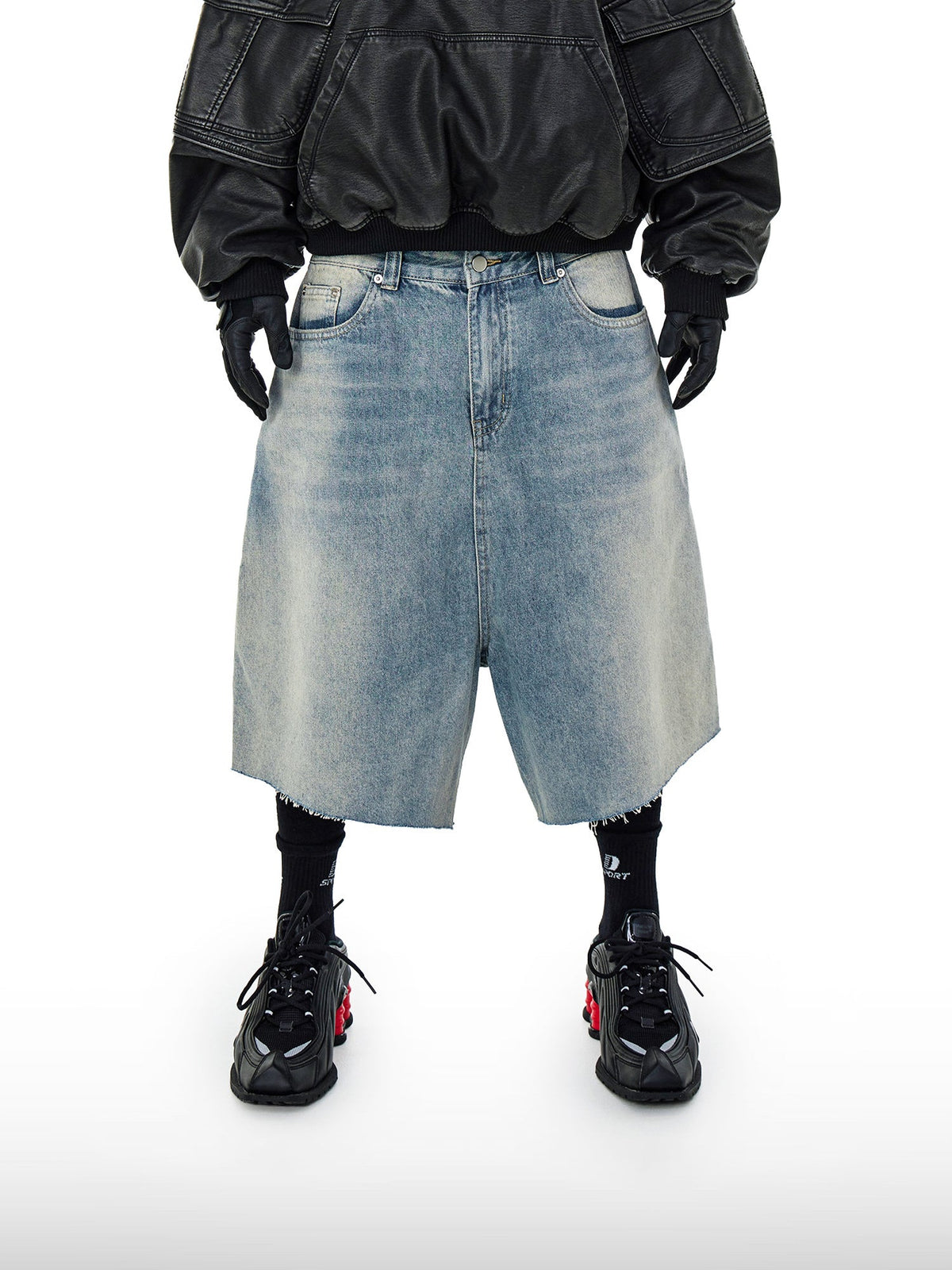 Concrete Denim Shorts
