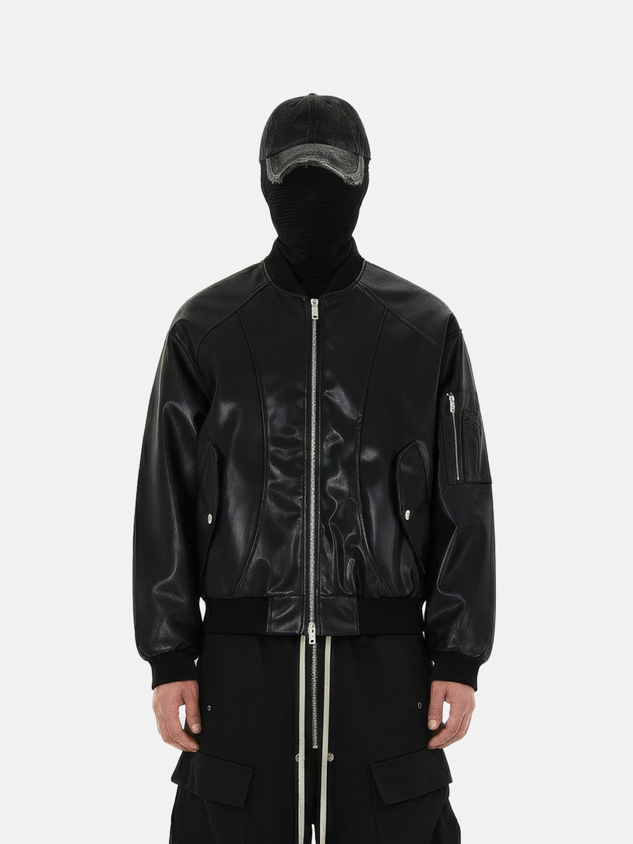 Gloss Bomber Jacket