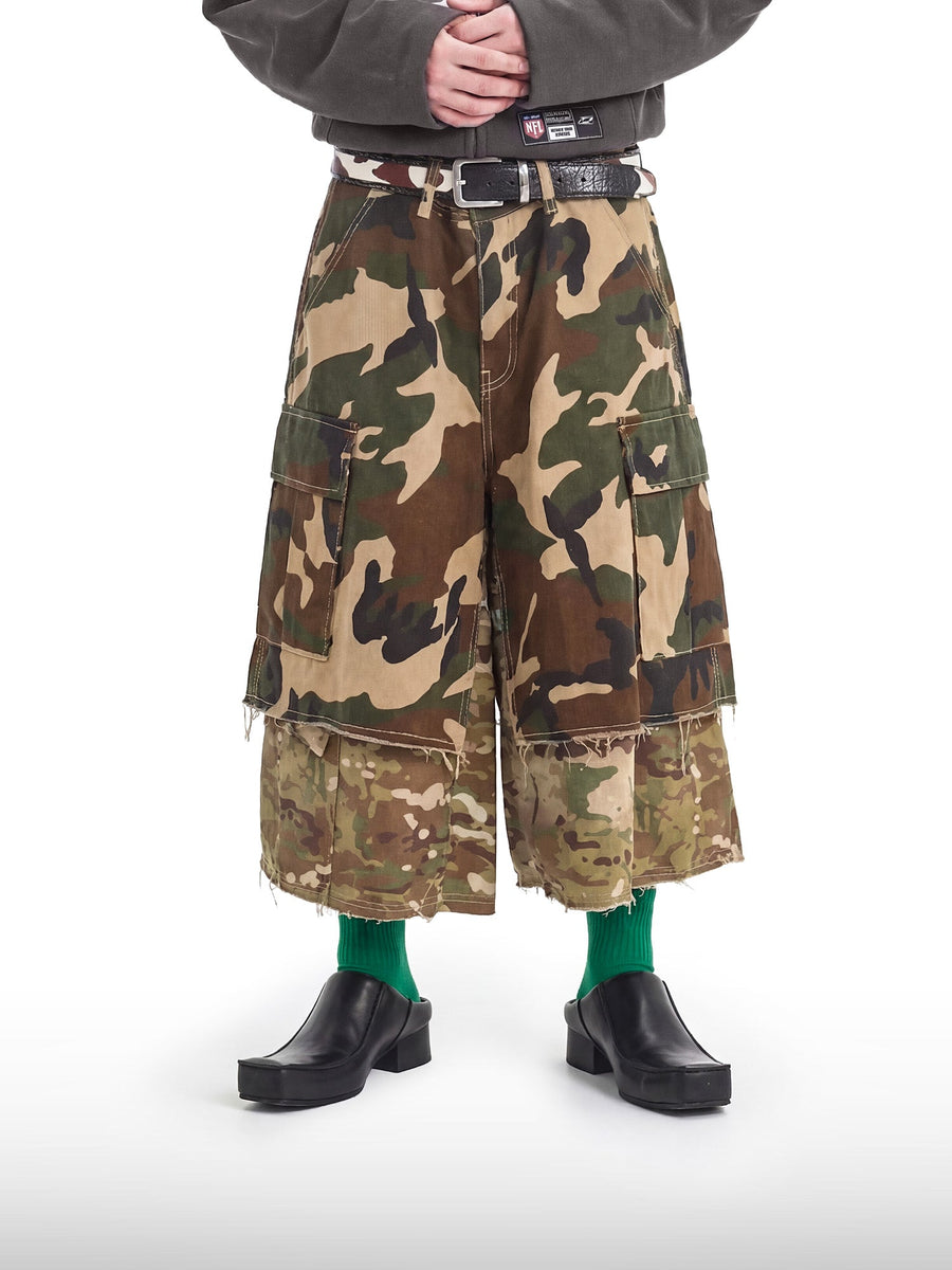 Glitch Fracture Cargo Shorts