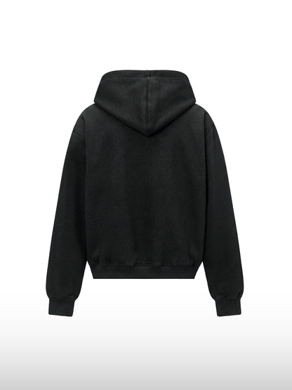Glitch Vein Oversized Hoodie