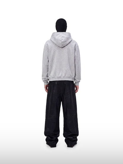 Glitch Vein Oversized Hoodie