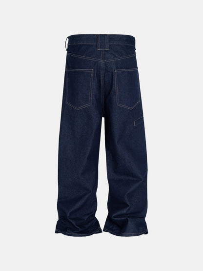 Industrial Paneled Jeans