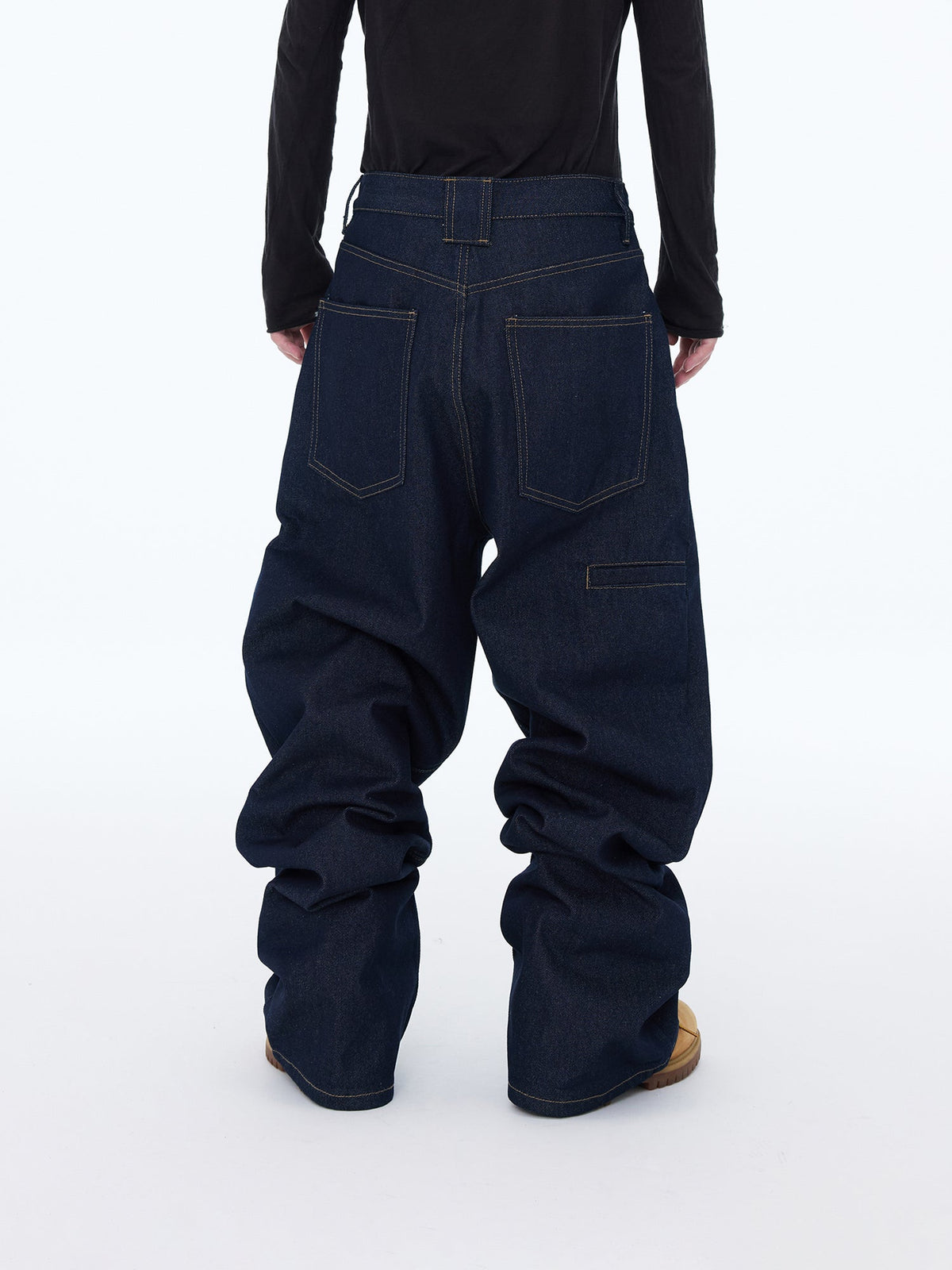 Industrial Paneled Jeans