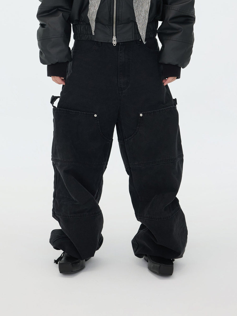 Double Pocket Cargo Jeans