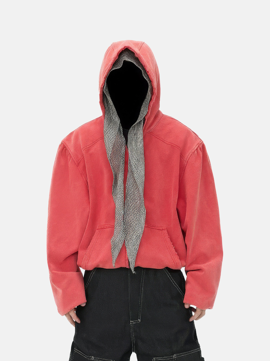 Retro Red Hoodie